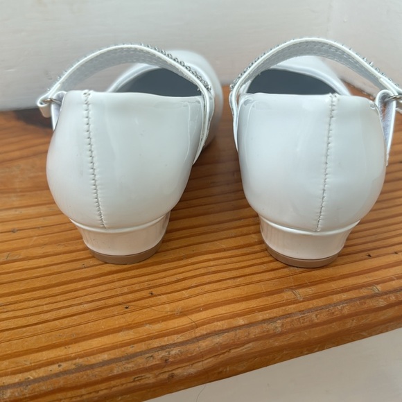 Swea’ pea & Lilli white girls dress communion flower girl bling shoes size 12 - Picture 5 of 7